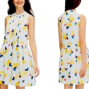 KATE SPADE ♠️ SHIRT DRESS Full button down shirt dress made of COTTON w POCKETS